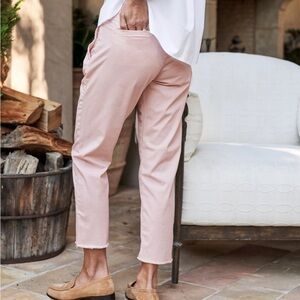 Frank & Eileen The Wicklow Italian Chino pants in Vintage Rose